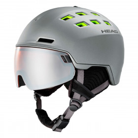 Гірськолижний шолом Head Radar Anthracite Lime '24