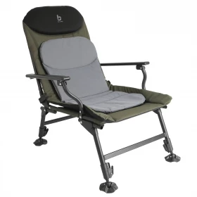 Крісло розкладне Bo-Camp Carp Black-Grey-Green
