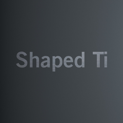 Shaped Ti 0.9