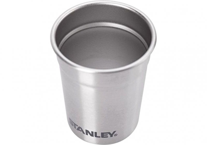 Stanley Adventure Pre-Party Stainless Steel Shotglass + Flask Set - Matte  Black 