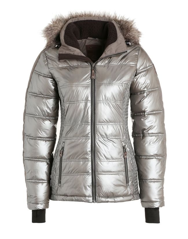 Куртка жіноча Killtec METTE DOWN LOOK silver - фото 1