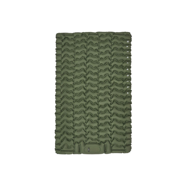 Матрац подвійний Naturehike CNK2550WS019 Green із вбудованою помпою - фото 1