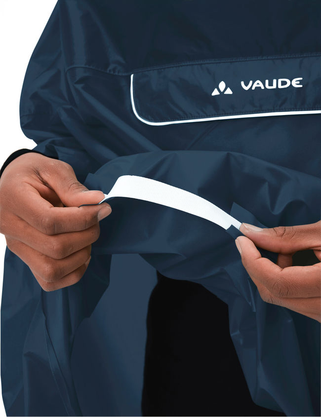 Пончо Vaude Valdipino Poncho Dark sea - фото 6