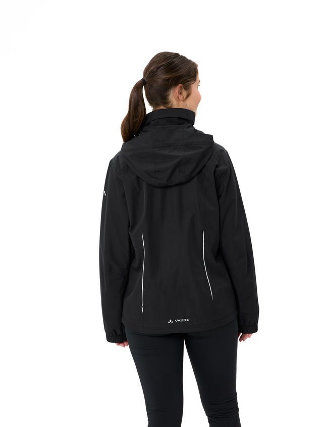 Куртка Vaude Escape Light Rain Jacket Women Black - фото 3
