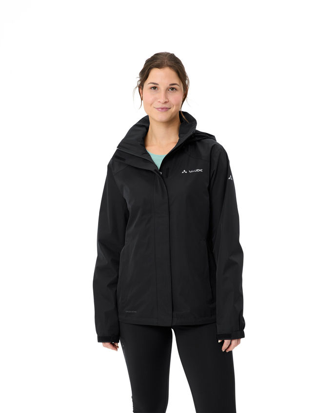 Куртка Vaude Escape Light Rain Jacket Women Black - фото 1