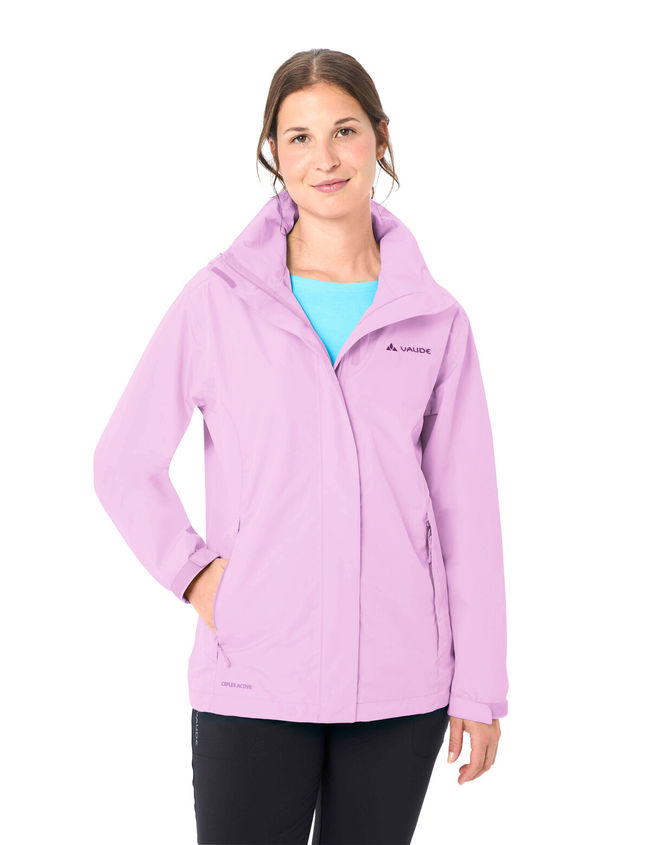 Куртка Vaude Escape Light Rain Jkt Women Raspberry - фото 2
