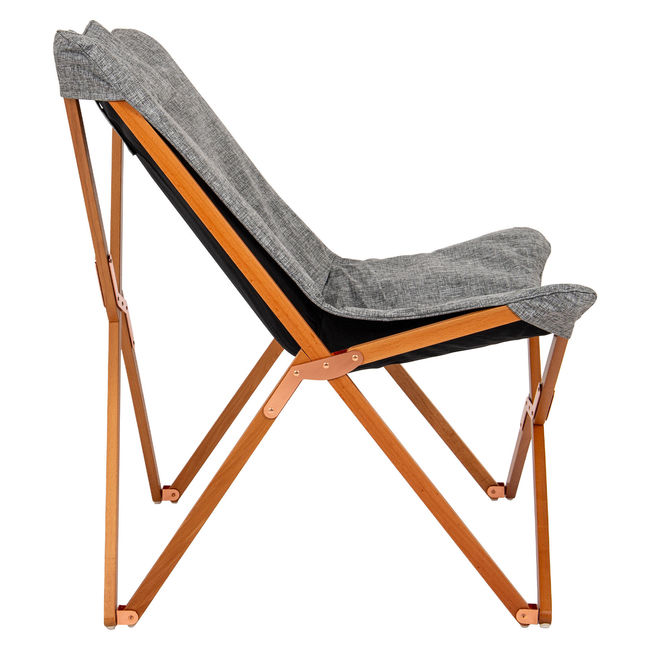 Крісло розкладне Bo-Camp Bloomsbury L Grey - фото 16