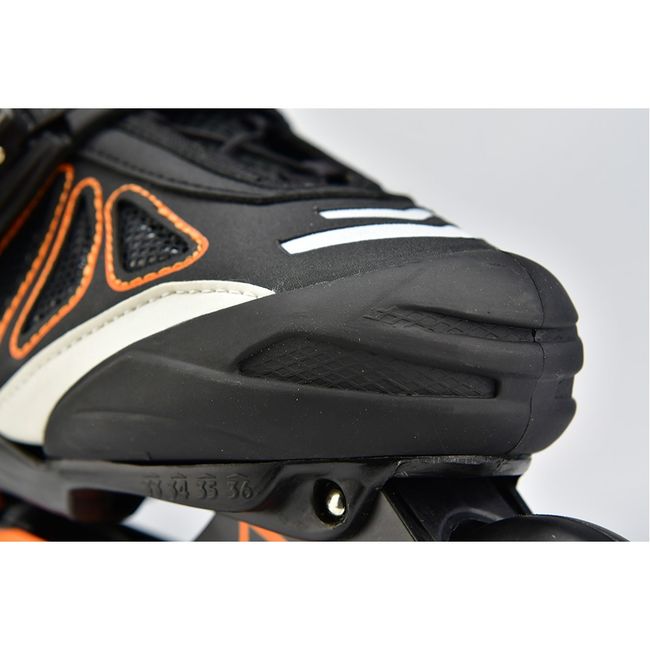 Ролики Micro Champion Orange-black - фото 2