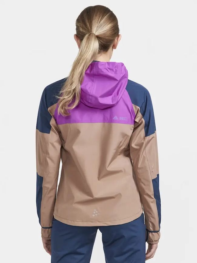 Куртка жіноча Craft PRO Trail Hydro Jacket Women Tide-Sepia - фото 3