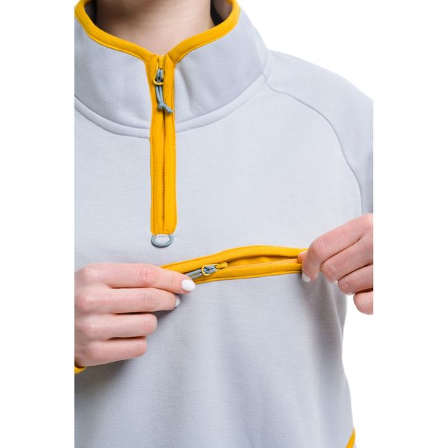 Флісова кофта Turbat Atakama Wmn Vapor Grey - фото 4