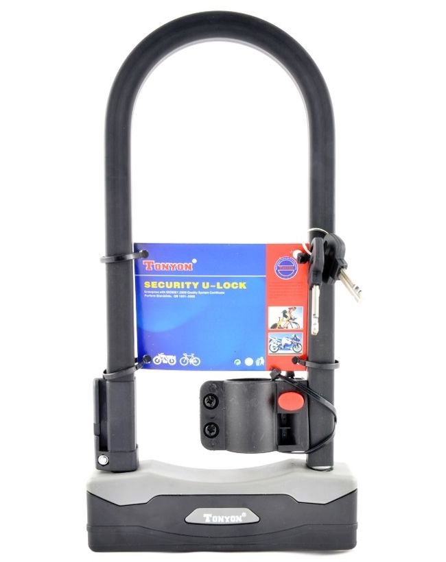 Замок велосипедний Tonyon U-LOCK TY 310-1 - фото 1