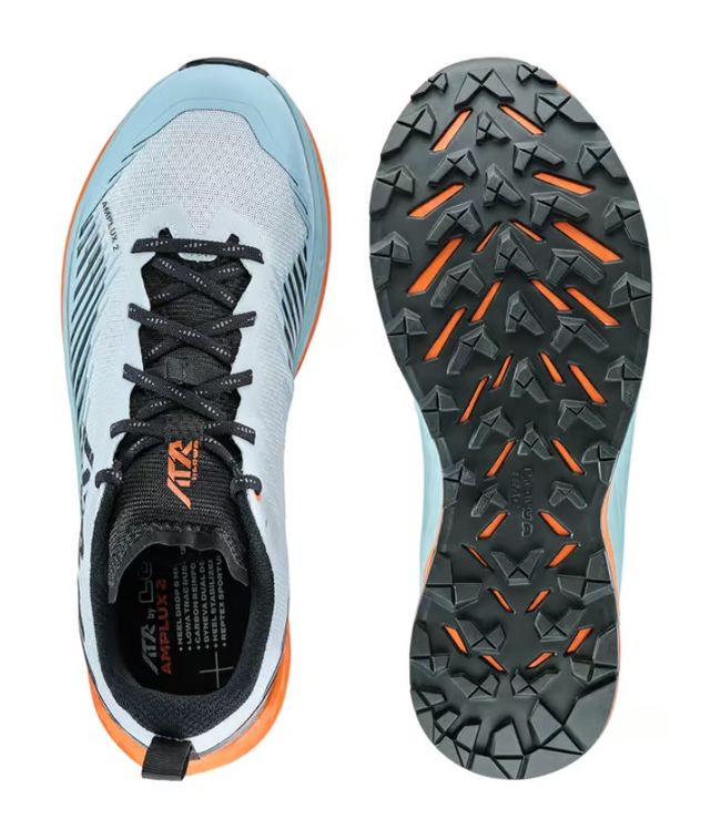 Кросівки Lowa Amplux 2 misty blue-orange - фото 6