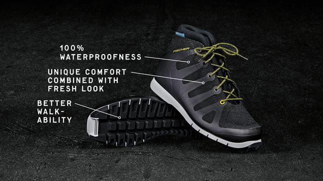 Fischer Urban Sport Black Yellow '21 - фото 2