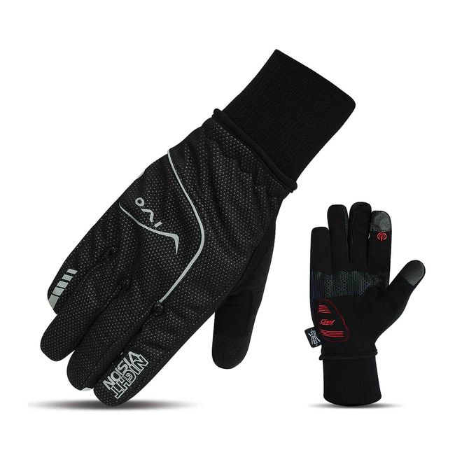 Рукавиці велосипедні Vivo SB-02-1566 Black - фото 1