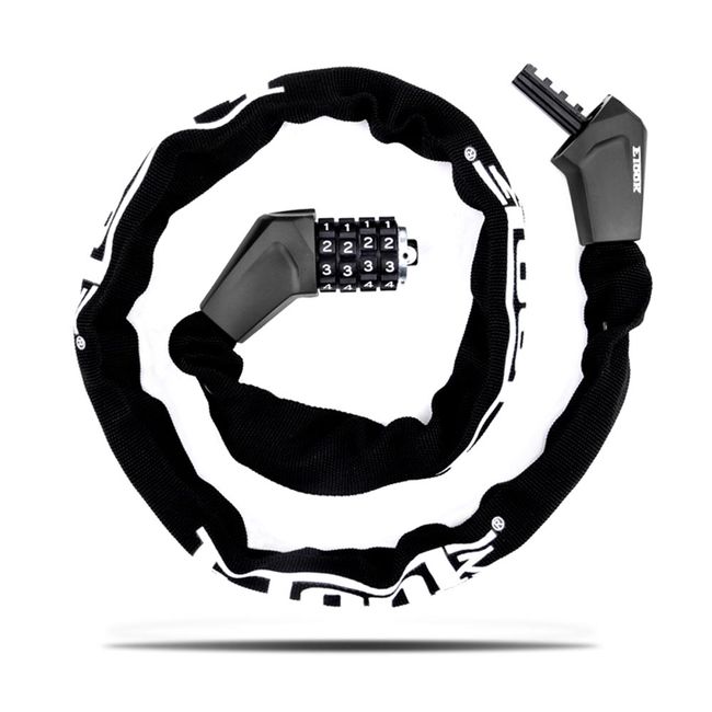 Велозамок ланцюговий Etook ET465 Gray - фото 2