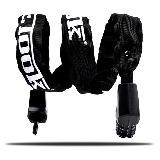 Велозамок ланцюговий Etook ET465 Gray - фото 3