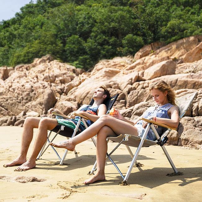 Крісло розкладне Naturehike NH17T003-Y Beige - фото 7
