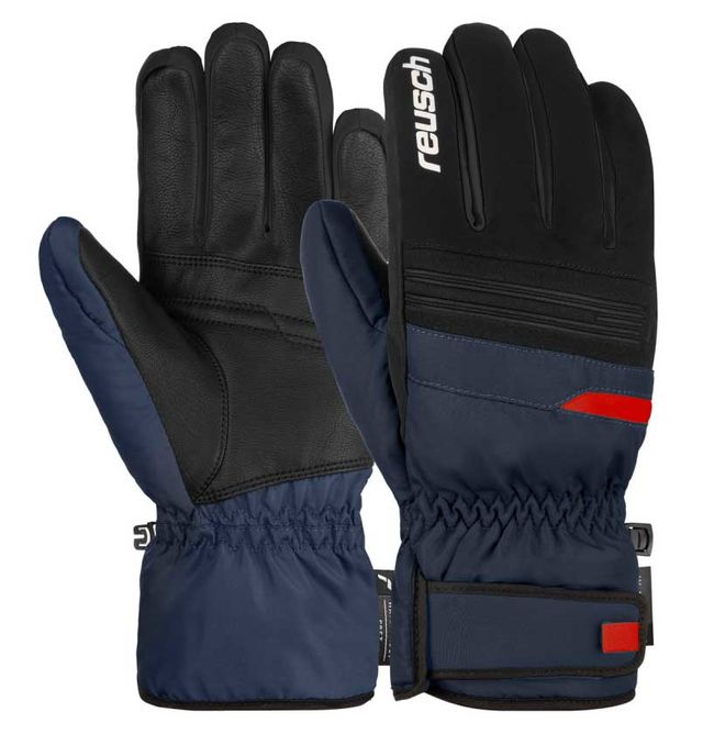 Рукавички чоловічі Reusch Brandon R-Tex Xt Dress blue / fire red - фото 1