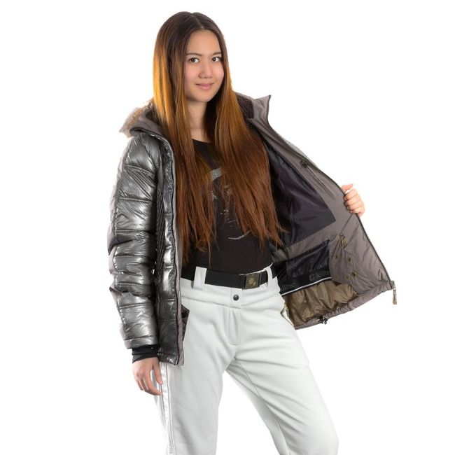 Куртка жіноча Killtec METTE DOWN LOOK silver - фото 8