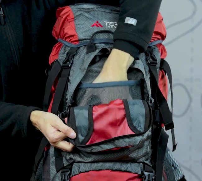 Рюкзак Terra Incognita Mountain 80 Red - фото 7