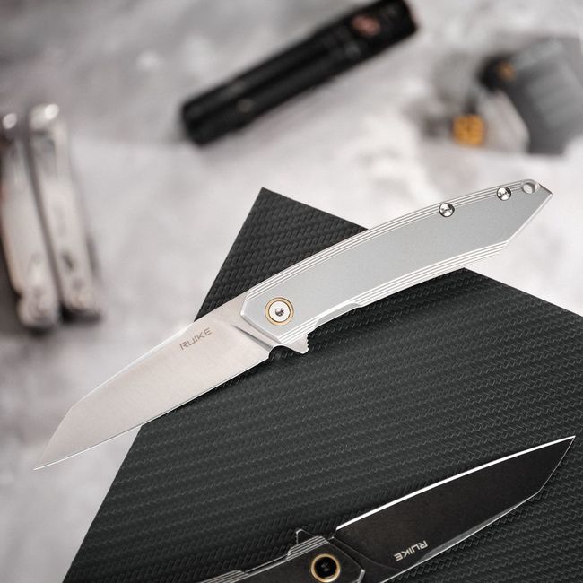 Ніж складаний Ruike P831S-SA Gray - фото 22