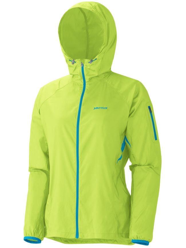 Куртка жіноча Marmot Trail Wind Hoody W green lime - фото 1