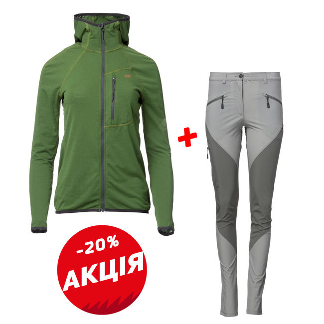 Комплект Фліс та штани Turbat Ilma + Bystrytsya 2 Wmn - фото 1