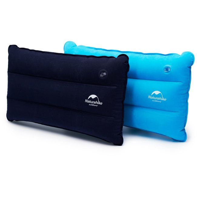 Подушка надувна Naturehike Square Inflatable NH18F018-Z Blue - фото 4