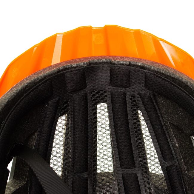 Велошолом KLS Daze Grey-Orange - фото 5