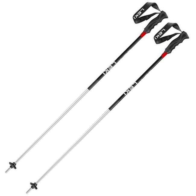 Гірськолижні палиці Leki High Performance Rental anodized natural silver-black '26 - фото 1