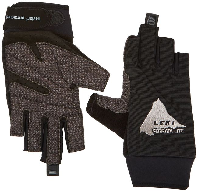 Рукавички Leki Ferrata Lite Black - фото 1