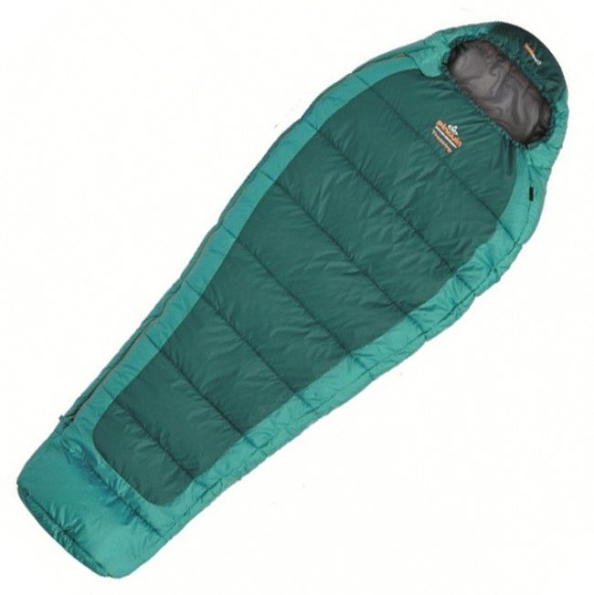 Спальник Pinguin TREKKING 190 green -right - фото 1