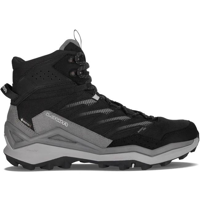 Черевики чоловічі Lowa Maddox Pro GTX MID Black-Grey - фото 1