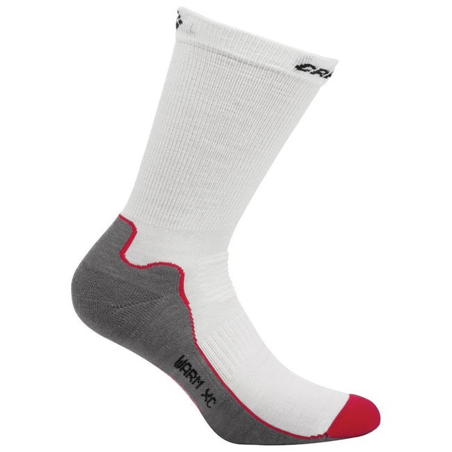Шкарпетки для бігових лиж Craft Warm XC Skiing Sock White - фото 1