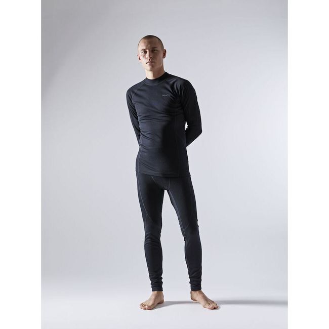 Комплект термобілизни Craft Core Warm Baselayer Set Man Black - фото 2
