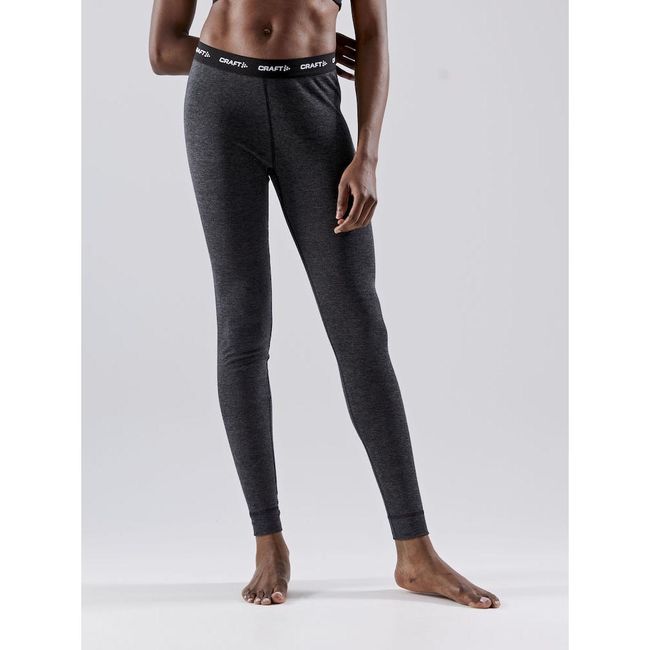 Комплект термобілизни Craft Core Wool Merino Set Woman Black-melange - фото 7