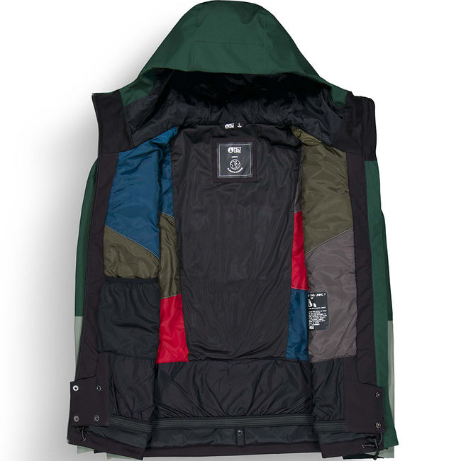 Куртка Picture Organic Nitric Ponderosa pine-laurel wreath-black - фото 10