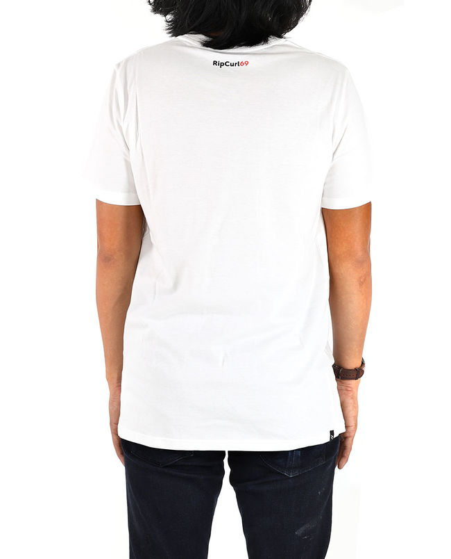 Футболка Rip Curl Toucanos Regresos SS TEE Light Blue - фото 2