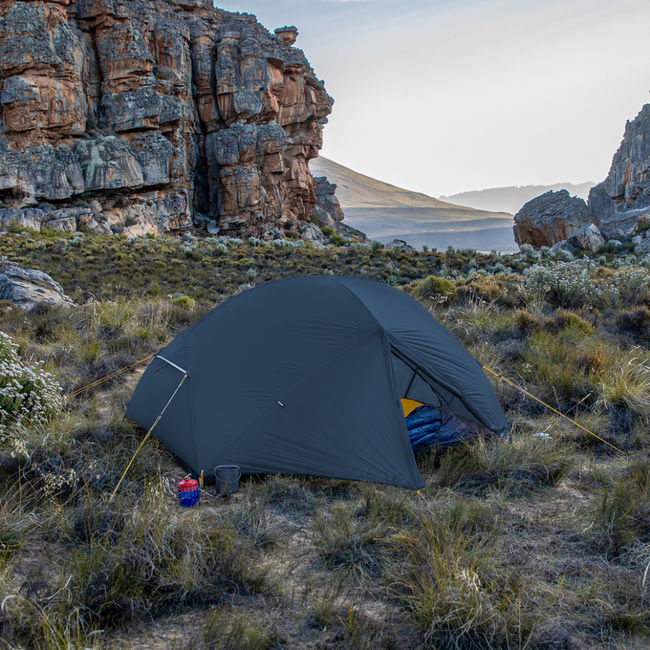 Намет двомісний ультралегкий Naturehike Mongar UL NH19M002-J Dark Blue - фото 10