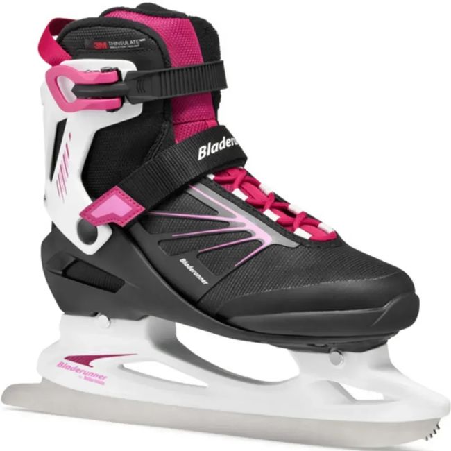 Льодові ковзани Bladerunner Igniter XT Ice W black-fuchsia - фото 1