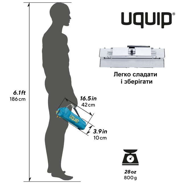 Стіл Uquip Handy Silver - фото 4