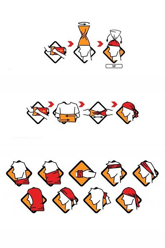 Баф 4Fun AW Polartec Deer Blue - фото 2