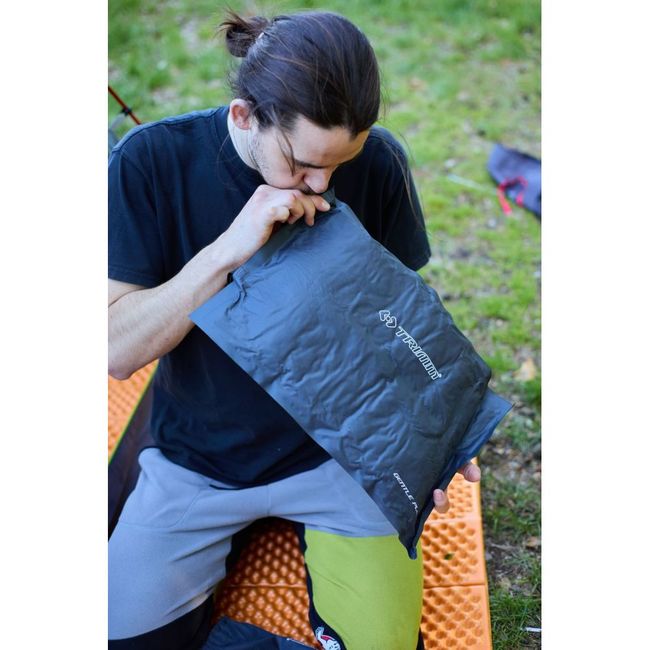 Подушка самонадувна Trimm Gentle Plus Dark Grey - фото 4