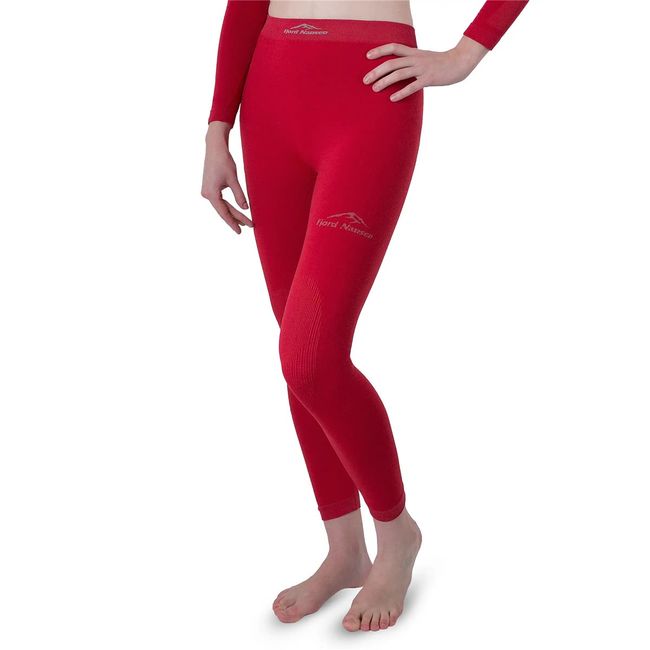 Термоштани Fjord Nansen Merino Leggings Women Red - фото 3