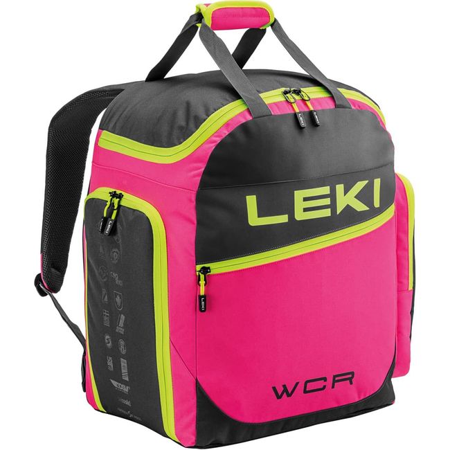 Leki Skiboot Bag WCR / 60L neonpink-black-neonyellow - фото 1