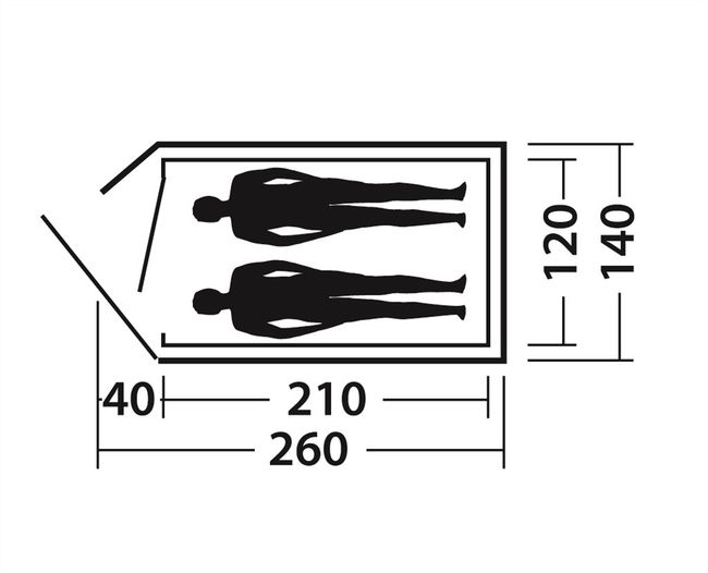 Намет Easy Camp Meteor 200 Teal Green - фото 5