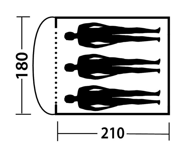 Намет Easy Camp Pavonis 300 - фото 2