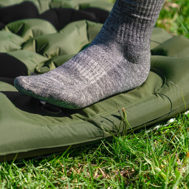 Матрац подвійний Naturehike CNK2550WS019 Green із вбудованою помпою - фото 10