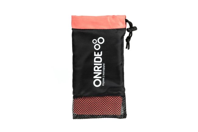Рушник з мікрофібри у чохлі Onride Wipe 5 Coral 100х50 см - фото 4