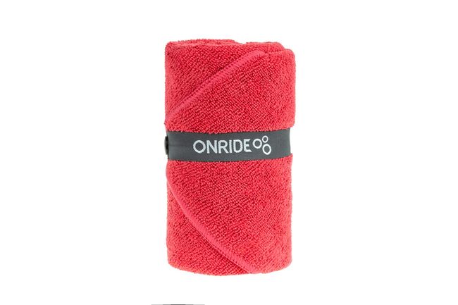 Рушник з махрової мікрофібри у чохлі Onride Dry Red 100х50 см - фото 2